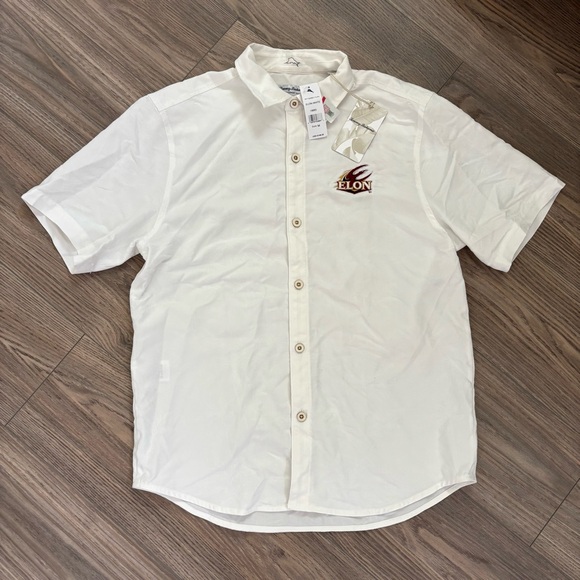 Tommy Bahama Other - Tommy Bahama Island Zone Performance Button Down Elon University NWT Sz M